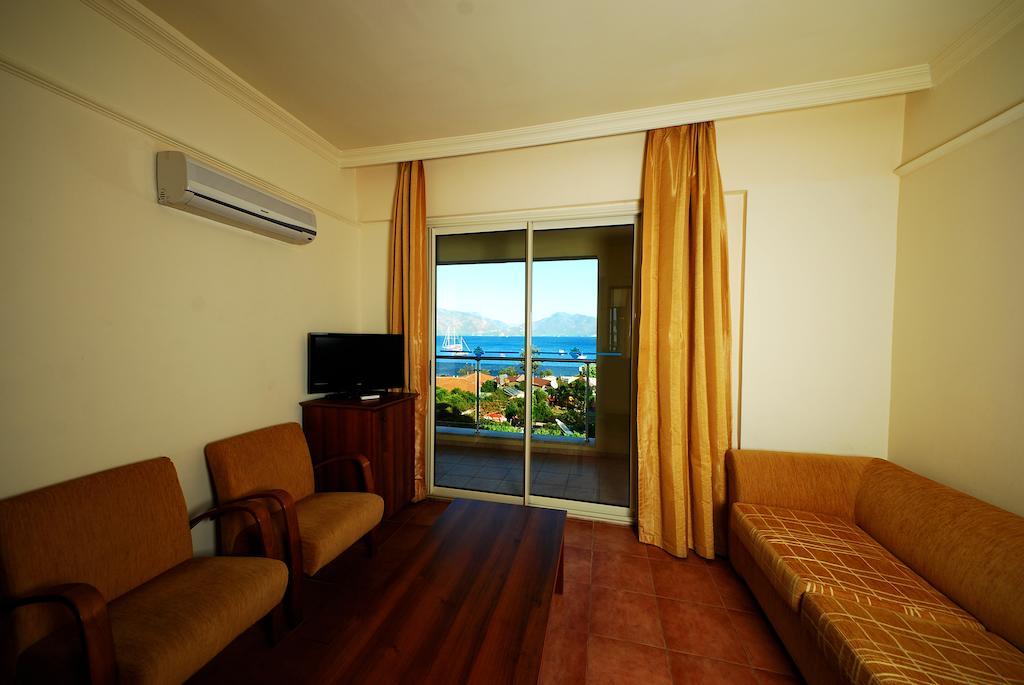 Luna Beach Deluxe Hotel Marmaris Rum bild